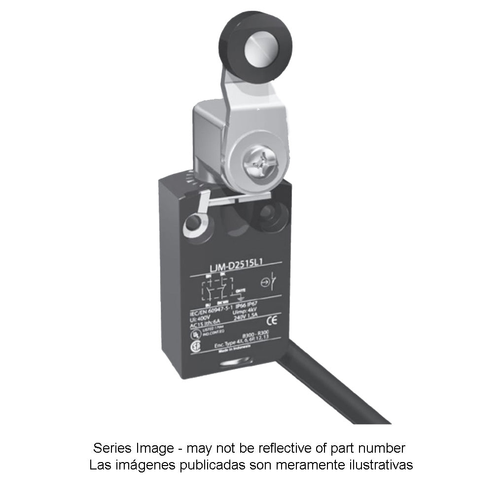 LJM Series - Compact Die-Cast Limit Switches with Positive Opening Mechanism - LJM-D2515L1 LJM Series - Compact Die-Cast Limit Switches with Positive Opening Mechanism - LJM-D2515L1